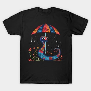 Eel Rainy Day With Umbrella T-Shirt